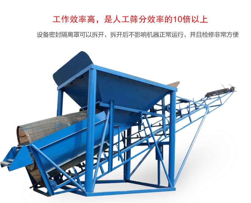 振動(dòng)篩沙機(jī)特點(diǎn)